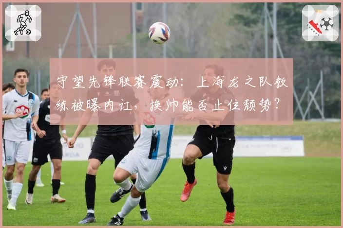 守望先锋联赛震动：上海龙之队教练被曝内讧，换帅能否止住颓势？